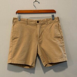 J. Crew Factory Men’s Tan Cotton Chino Shorts